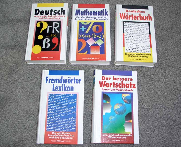 5 Nachschlagewerke von (Neuer PAWLAK Verlag) - Schule - Bild 1