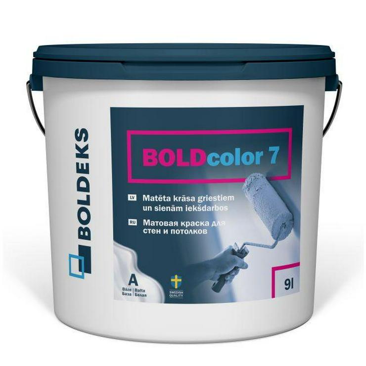  Super Deal Latexfarbe BoldColor 7 Weiß matt 3x 9L