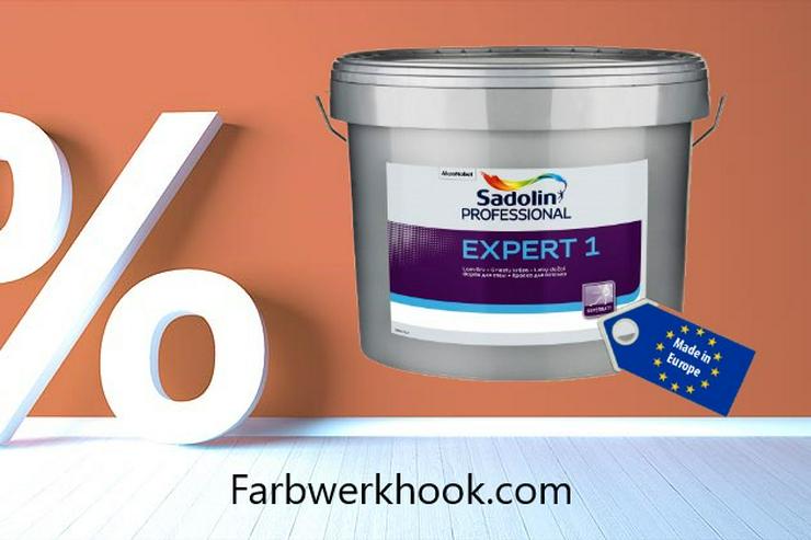 Latexfarbe Professional Expert 1 weiß Wandfarbe seidenmatt 10L