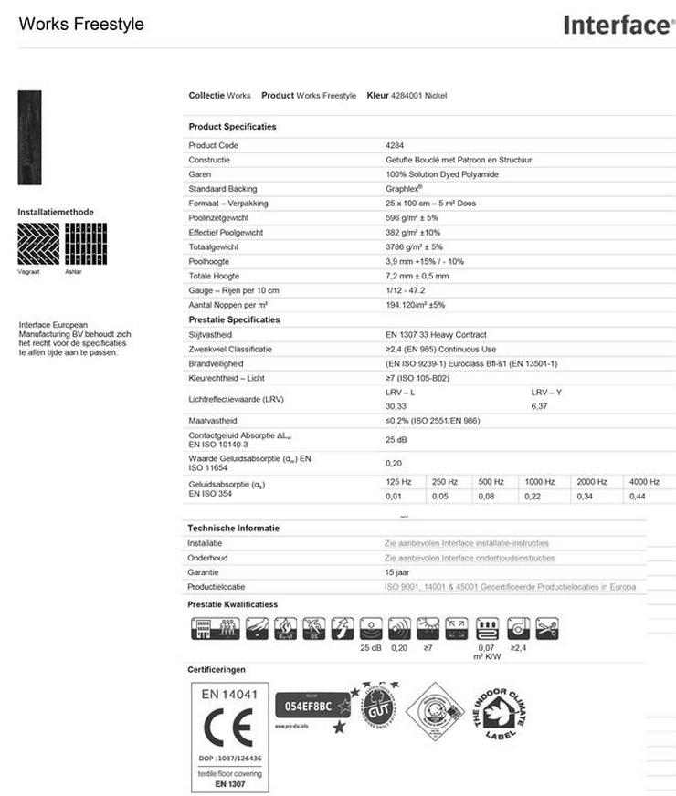 Graue Teppichfliesen, NEU im Karton, moderne Optik - Teppiche - Bild 5