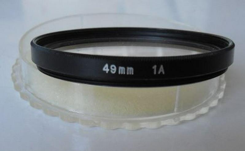 Bild 3: Skylight-Filter 1A 49mm, Blitzgerät-Kabel
