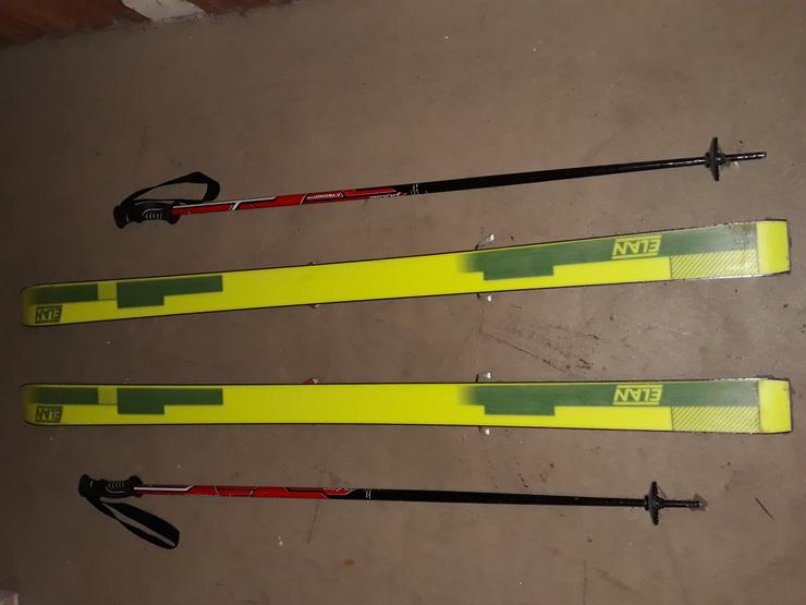 Bild 5: Ski, Elan-Team; 140 cm; mit Stöcken