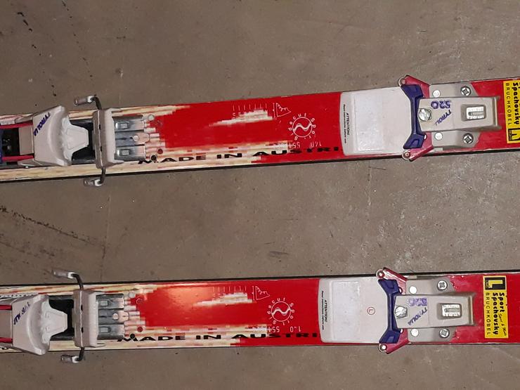 Bild 2: Ski, Elan-Team; 140 cm; mit Stöcken