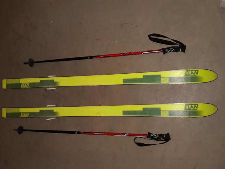 Bild 6: Ski, Elan-Team; 140 cm; mit Stöcken