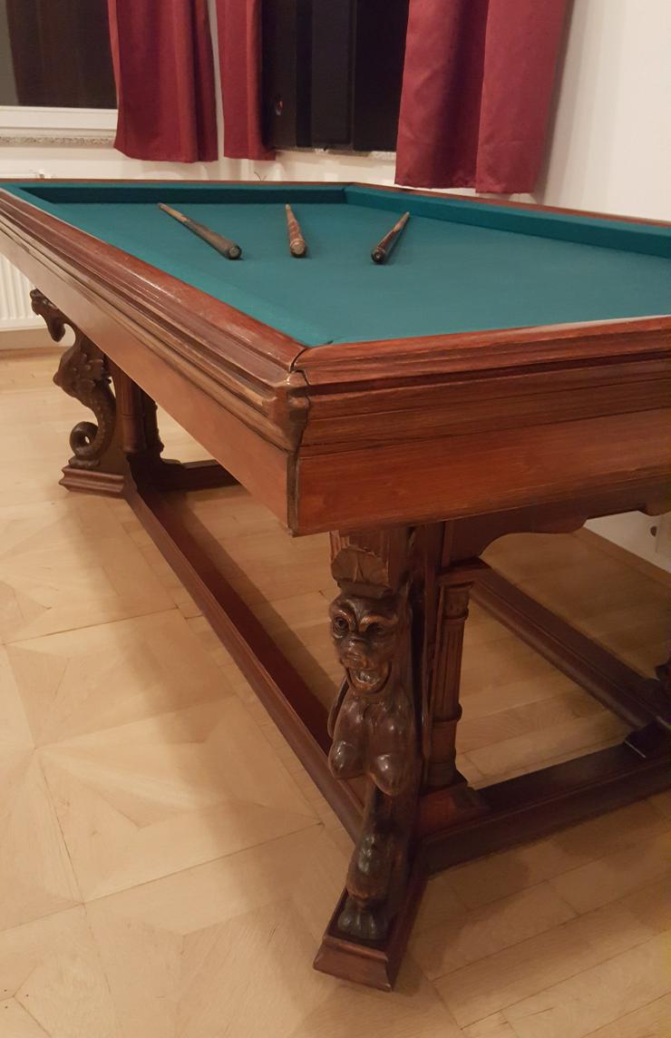  Antik Luxus Billiardtisch