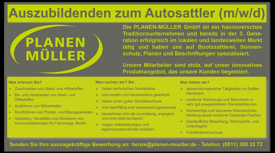 Jobangebot: Auszubildender zum Autosattler (m/w/d) - Weitere - Bild 8