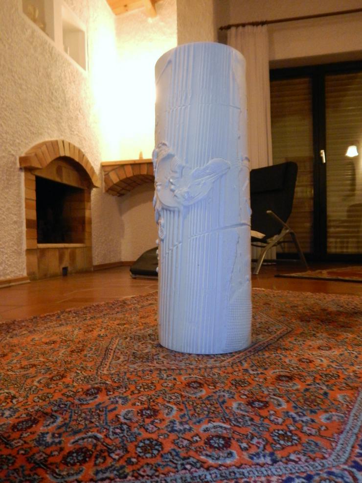 Rosenthaler moderne weiße Steh-Vase, zeitloses weißes absolutes top Design. - Vasen & Kunstpflanzen - Bild 5