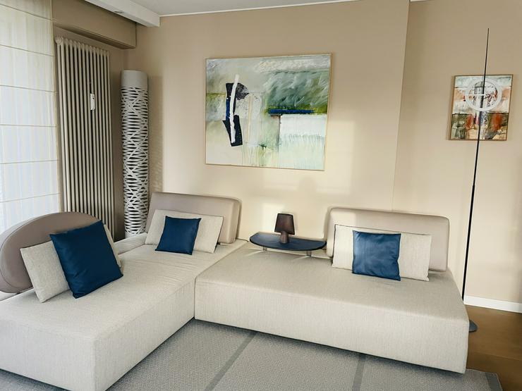 Hubor&Hubor Sofa beige Stoff - Sofas & Sitzmöbel - Bild 1