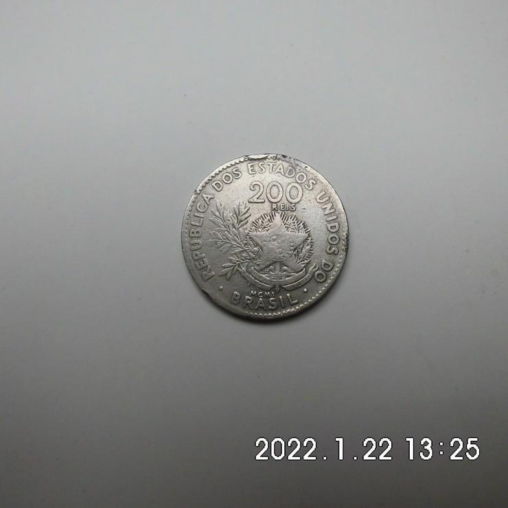 Bild 2: Brasilien 1901 200 Reis