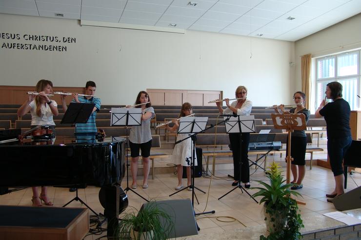 Bild 2: Flötenunterricht in Bielefeld und Leopoldshöhe