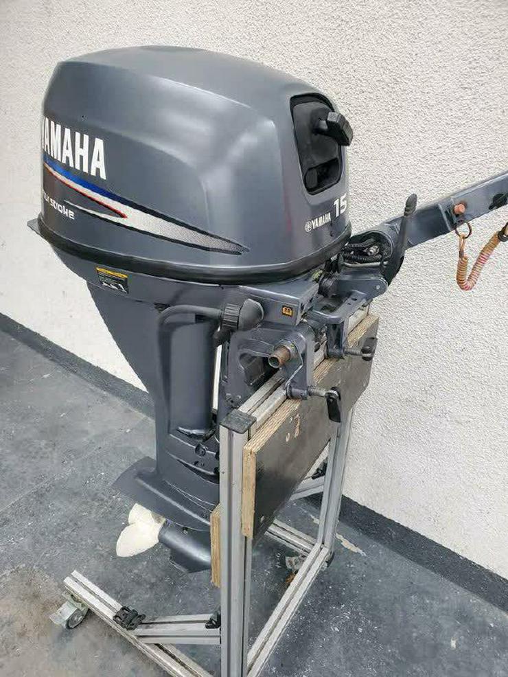 Yamaha 15 PS 4Takt Aussenbordmotor Aussenborder - Außenborder & Innenbordmotoren - Bild 3