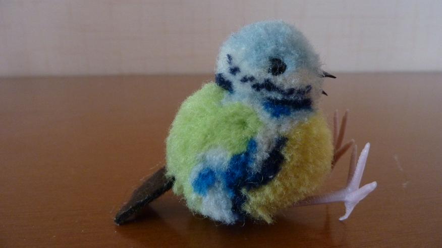 Bild 3: Original Steiff Woll-Miniaturvogel