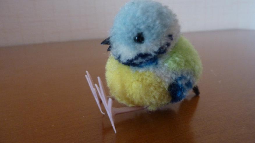Bild 2: Original Steiff Woll-Miniaturvogel