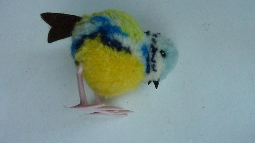 Bild 5: Original Steiff Woll-Miniaturvogel
