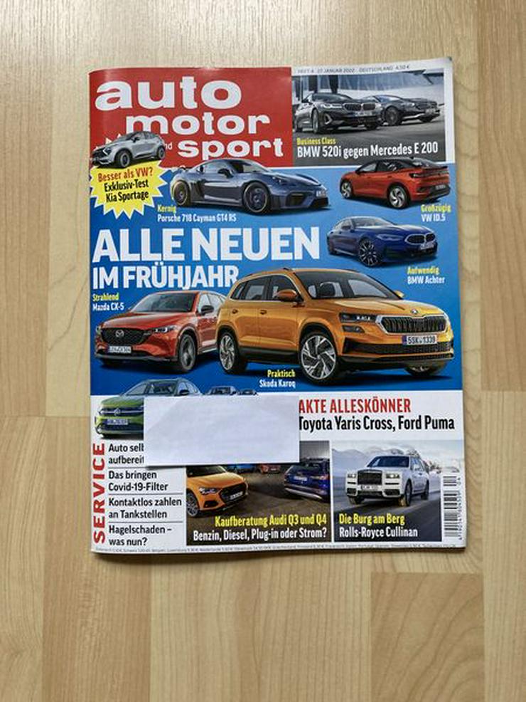 UNGELESEN Auto Motor und Sport Heft 4 v. 27.01.2022 - Zeitschriften & Zeitungen - Bild 1