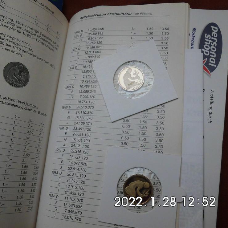DM 50 Pfennig 1976+1979 Stempelglanz