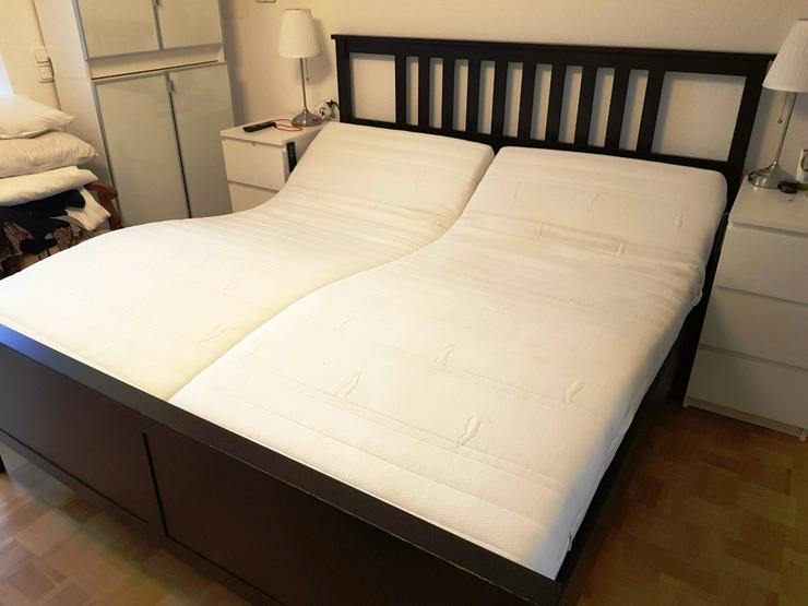 Bild 2: Bett mit elektrischen Lattenrosten und Matratzen