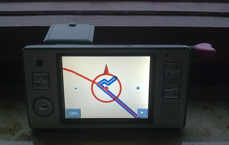 Navigationsgerät mit MP3-Player integriert, Typ MYGUIDE 3500 GO
