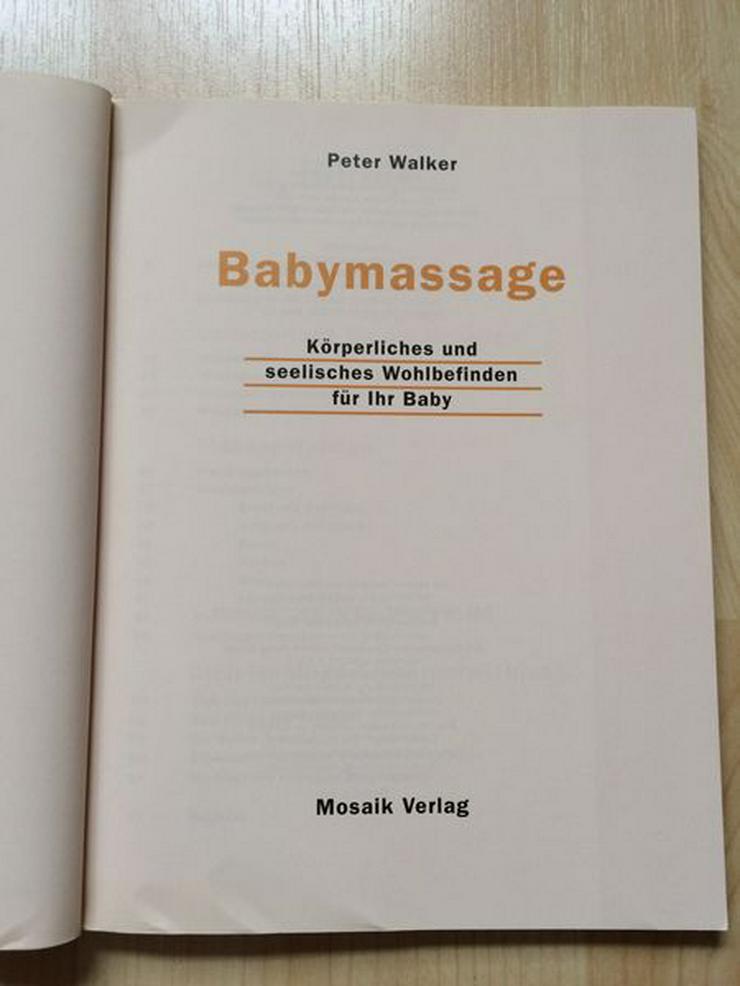 Bild 2: Buch Babymassage Peter Walker, gebraucht