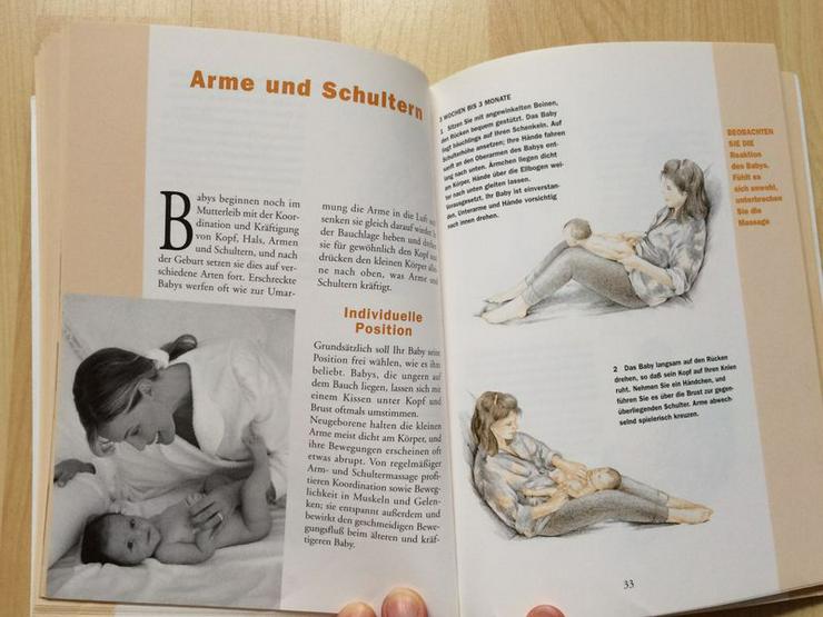 Bild 8: Buch Babymassage Peter Walker, minimale Gebrauchtspuren