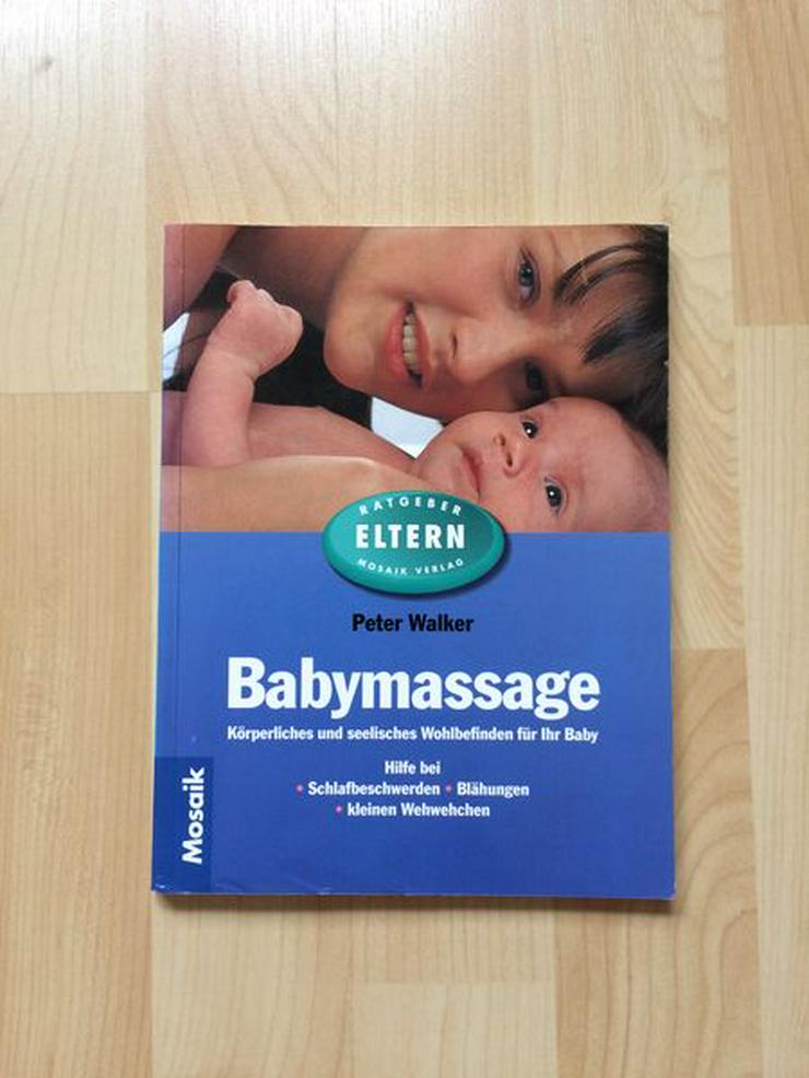 Buch Babymassage Peter Walker, minimale Gebrauchtspuren