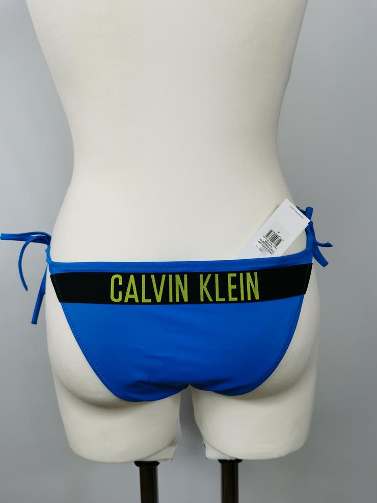 Calvin Klein Bikinihose Cheeky, blau, Gr. XS / S / M / L - Cup B / 40-42 / M - Bild 2