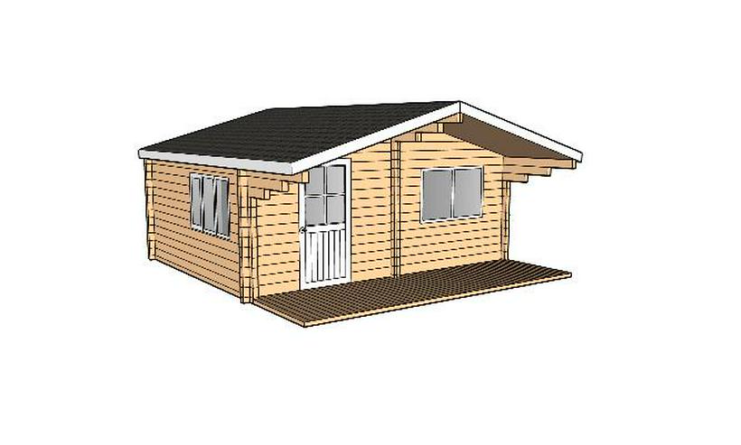 Bild 6: Holzbauten - Häuser, Sommerhäuser, Gartenhäuser, Pavillons