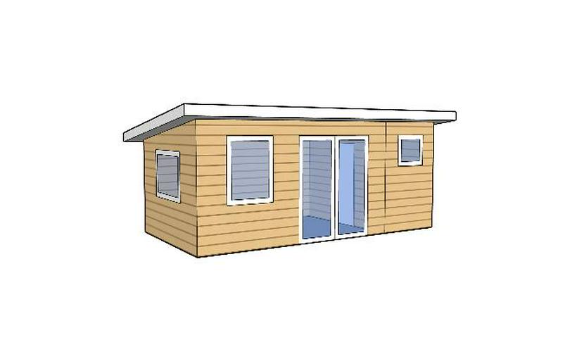 Bild 2: Holzbauten - Häuser, Sommerhäuser, Gartenhäuser, Pavillons