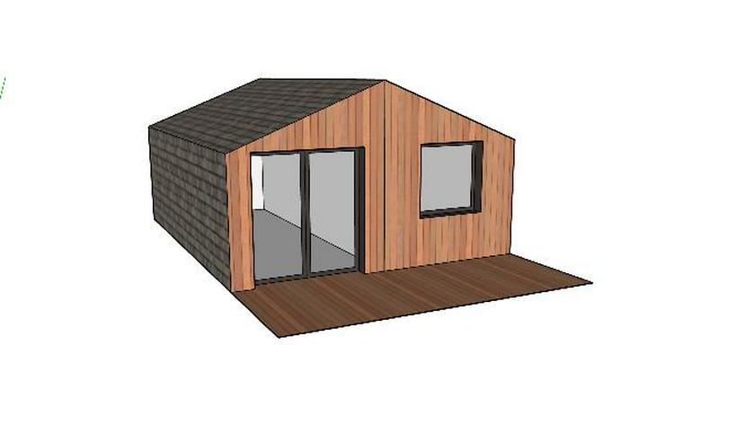 Bild 3: Holzbauten - Häuser, Sommerhäuser, Gartenhäuser, Pavillons