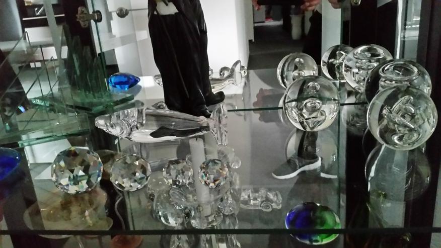 Bild 2: Glaskugeln,-figuren, Kristallvasen, -schalen, -gläser