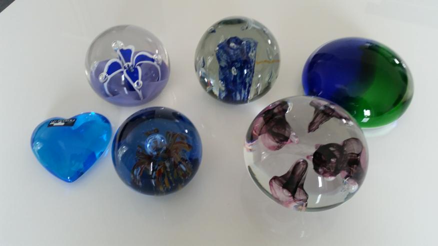 Bild 10: Glaskugeln,-figuren, Kristallvasen, -schalen, -gläser