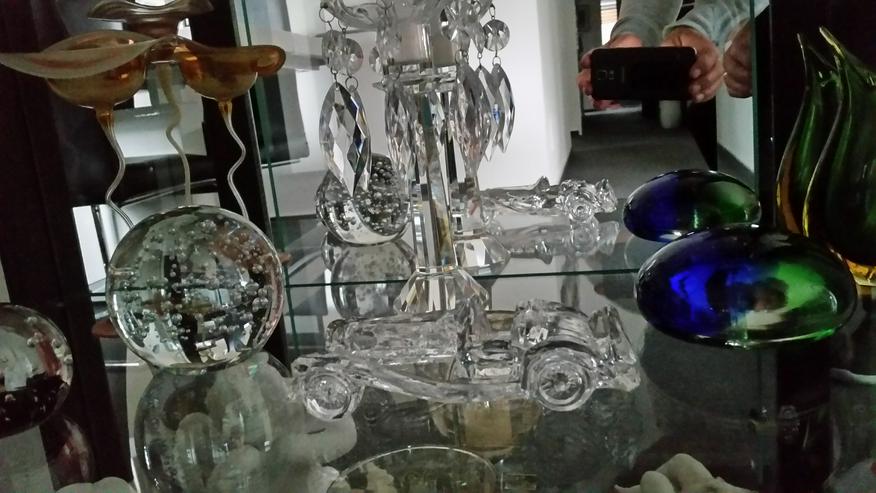 Bild 7: Glaskugeln,-figuren, Kristallvasen, -schalen, -gläser