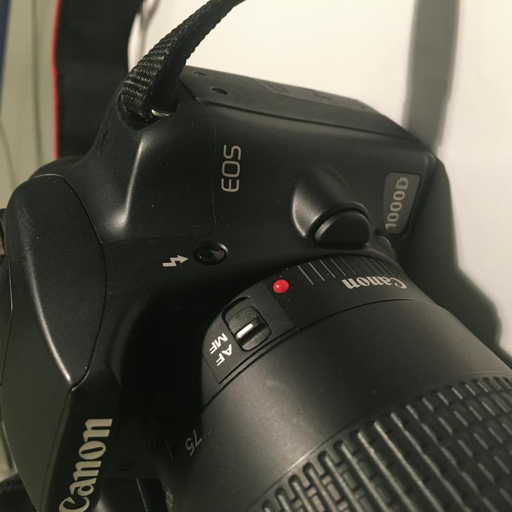 Canon EOS 1000 D Digital Kamera  - Digitale Spiegelreflexkameras - Bild 3