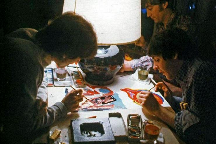 Die Beatles signiertes Kunstwerk. Hingucker! The Beatles Souvenir. Geschenkidee! Cooles Wandbild für Ihr Zuhause! Neu!  - Poster, Drucke & Fotos - Bild 3
