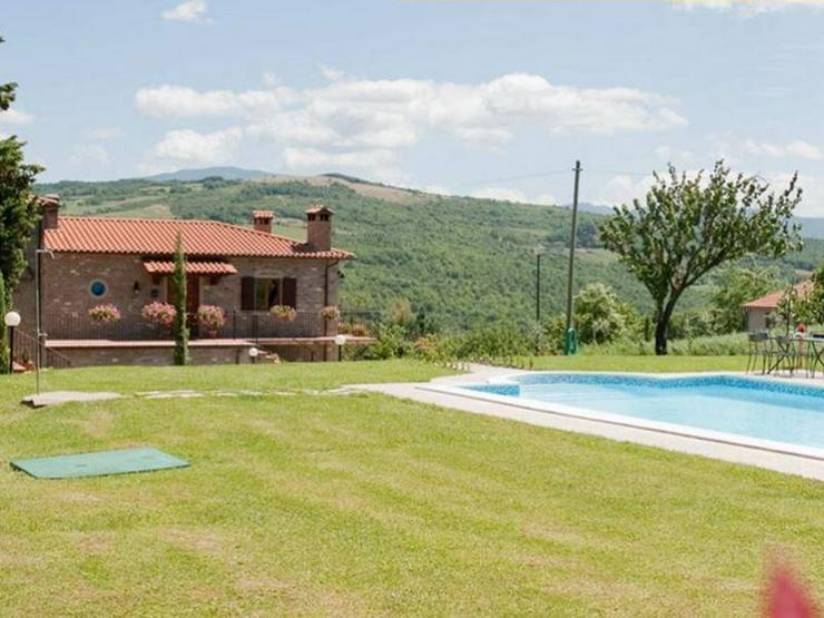 Bauernhaus mit Pool Caprese Michelangelo TOSKANA - Ferienhaus Italien - Bild 3
