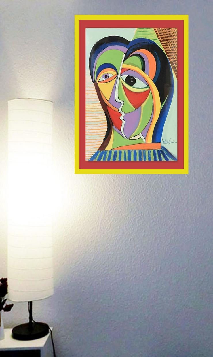 Bild 4: Anthony Quinn signiertes Kunstwerk. Hingucker! Cooles Wandbild für Ihr Zuhause! Neu! Souvenir. Geschenkidee! Verzollte Importware!