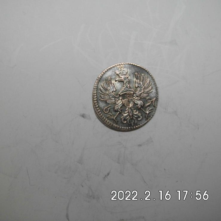 6 Pfennig Brandenburg-Bayreuth 1757 - Europa (kein Euro) - Bild 2