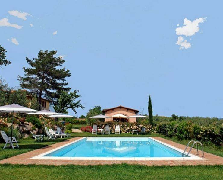 Bild 2: Agriturismo mit Pool San Gimignano TOSKANA