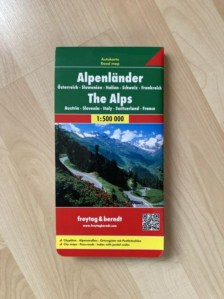 NEU Autokarte Alpenländer v. Freytag & Berndt - Reiseführer & Geographie - Bild 1