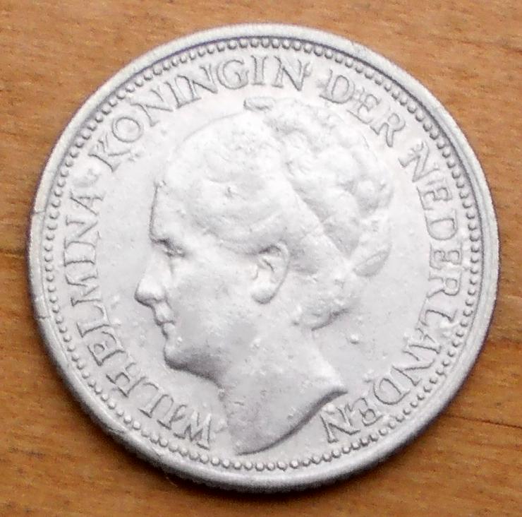 Bild 2: Niederlande: 10 Cents1941 Silber