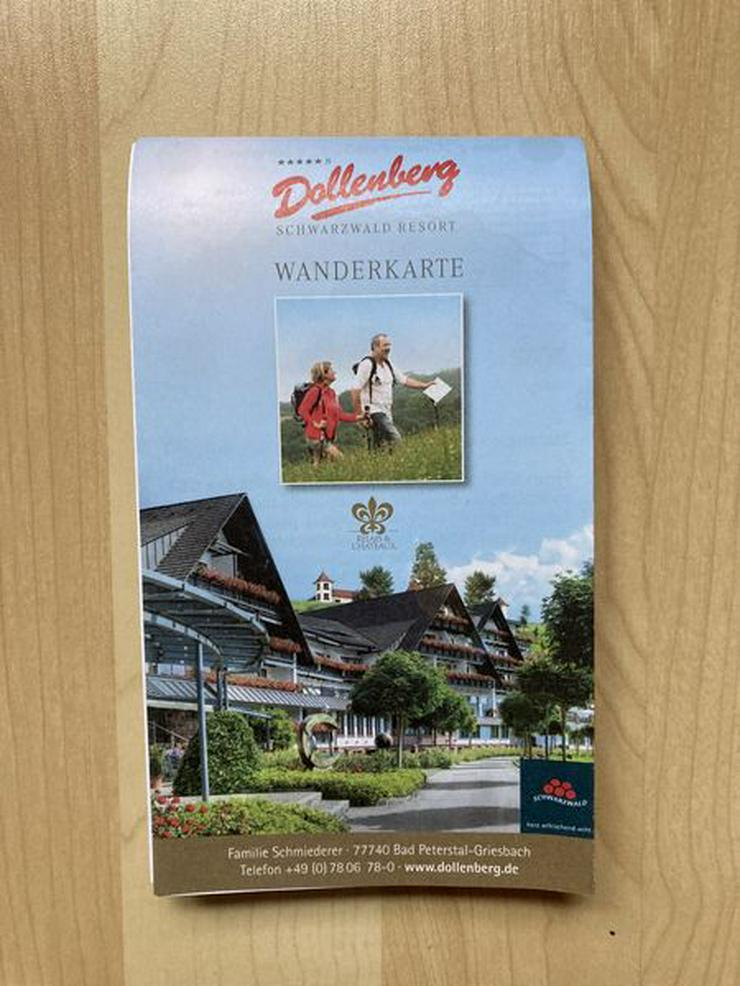 NEU Wanderkarte rund um das Schwarzwald Resort Dollenberg - Reiseführer & Geographie - Bild 1