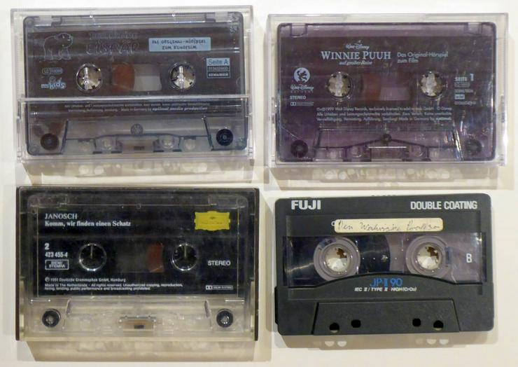 9 Audiokassetten Janosch, Sesamstrasse und andere 