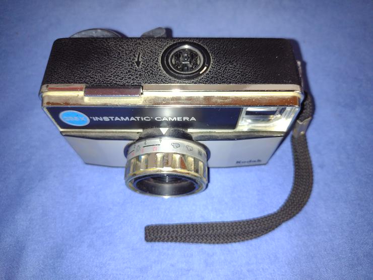 Kodak Instamatic Camera 255X, Made Germany, Sammlerstück, o. Film funktionsfähig m. Kunststofftasche. second hand - Analoge Kompaktkameras - Bild 3