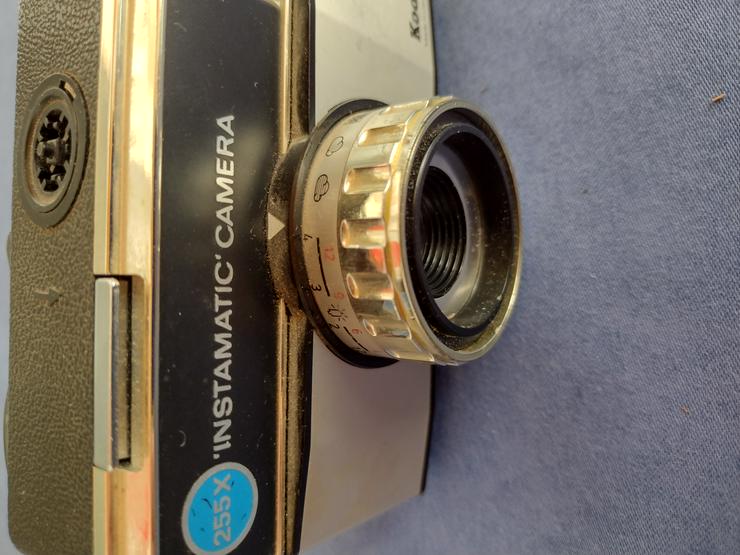 Kodak Instamatic Camera 255X, Made Germany, Sammlerstück, o. Film funktionsfähig m. Kunststofftasche. second hand - Analoge Kompaktkameras - Bild 2