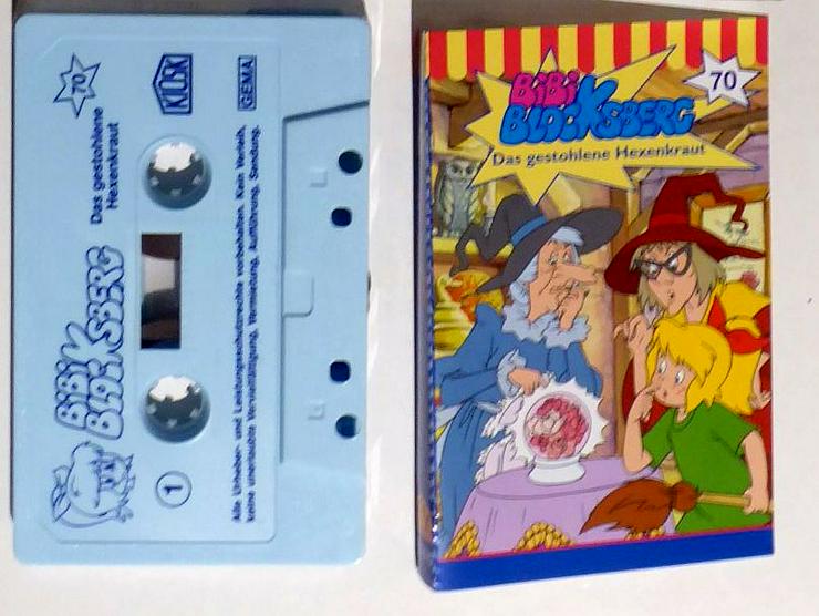 2 Pippi Langstrumpf + 1 Bibi Blocksberg Audiokassette - Musikkassetten - Bild 3