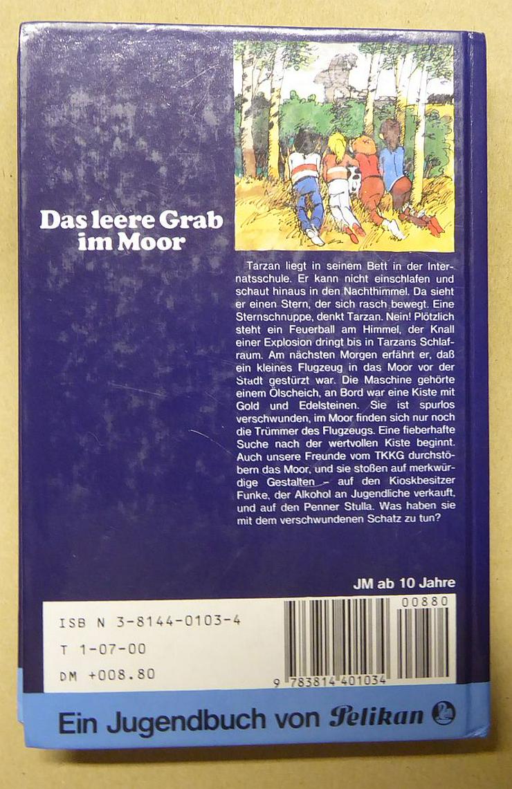 Bild 5:   7 Bücher TKKG und 2 Audiokassetten und  1 Kassette Zugabe