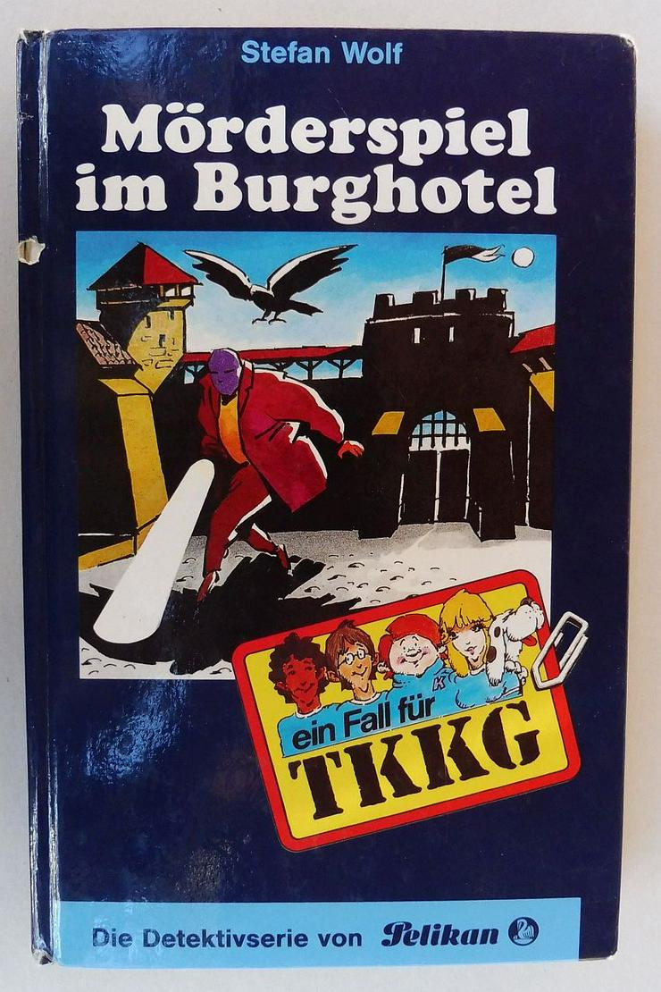 Bild 6:   7 Bücher TKKG und 2 Audiokassetten und  1 Kassette Zugabe