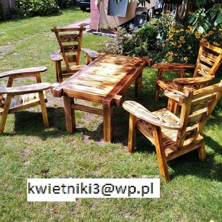vier Gartensessel + Tisch € 700 - Garnituren - Bild 2
