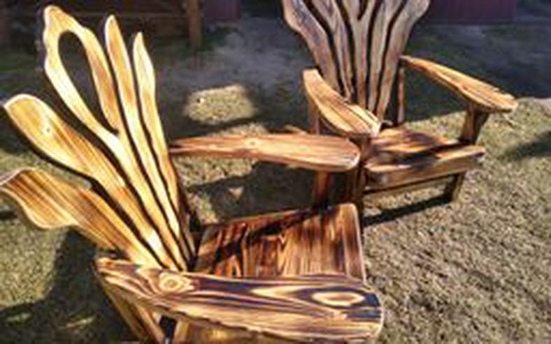 zwei Gartensessel aus Holz € 500 - Garnituren - Bild 8