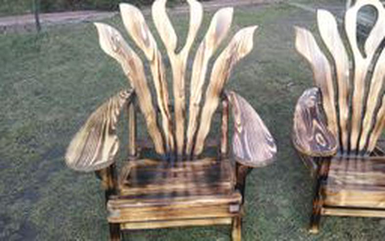 zwei Gartensessel aus Holz € 500 - Garnituren - Bild 12
